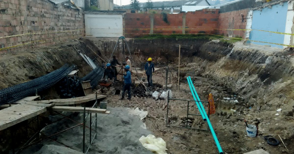 Construcción de pilotajes