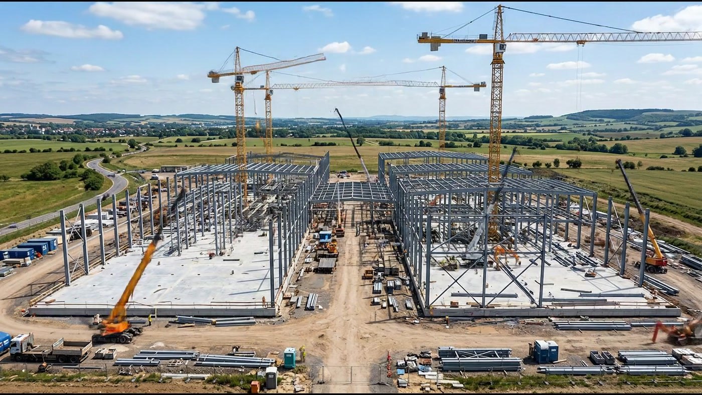 Izaje y montaje de estructura metálica