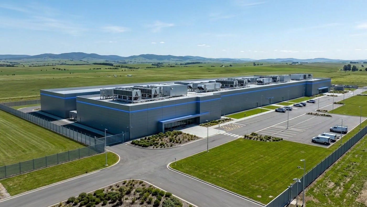 Edificio de datacenter terminado
