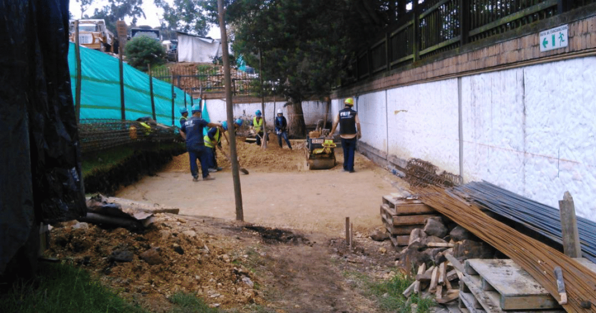 Obra Civil Base de Generadores 1