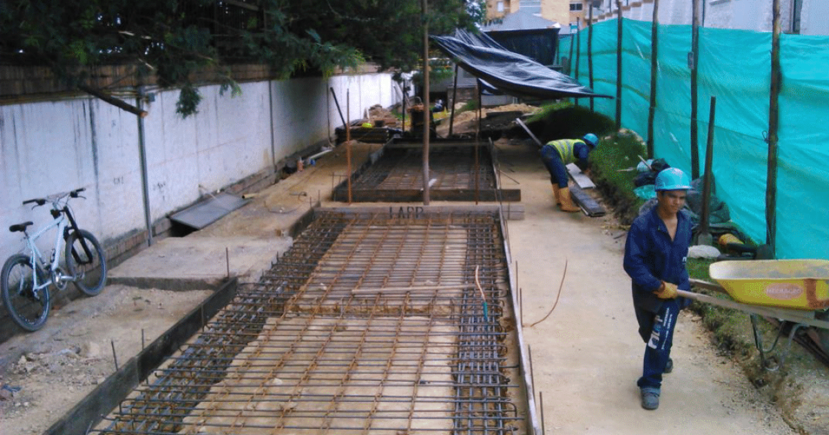 Obra Civil Base de Generadores